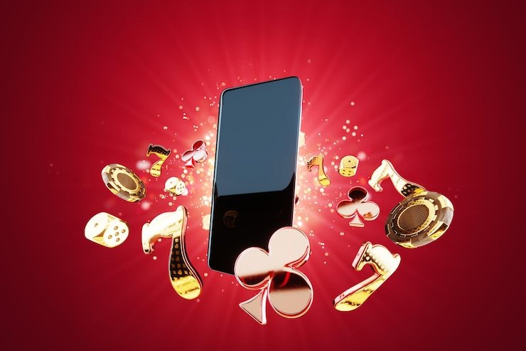 Various mini game categories displayed on mobile device showing dice, cards, and pattern games
